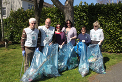 Some of the Clean Up Group - Work done!